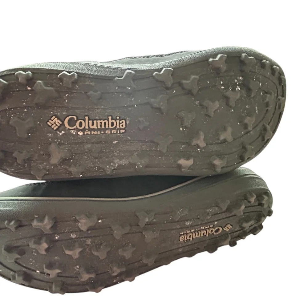 Columbia Waterproof Winter Boots Black Faux Fur Lining